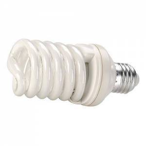 E27, 15W, Energiesparleuchtmittel, spiralform, 2700K