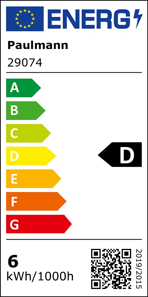 Energielabel für Artikel Paulmann 29074