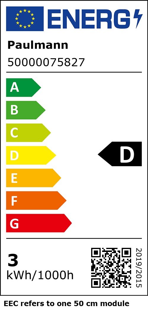 Energielabel für Artikel Paulmann 76016