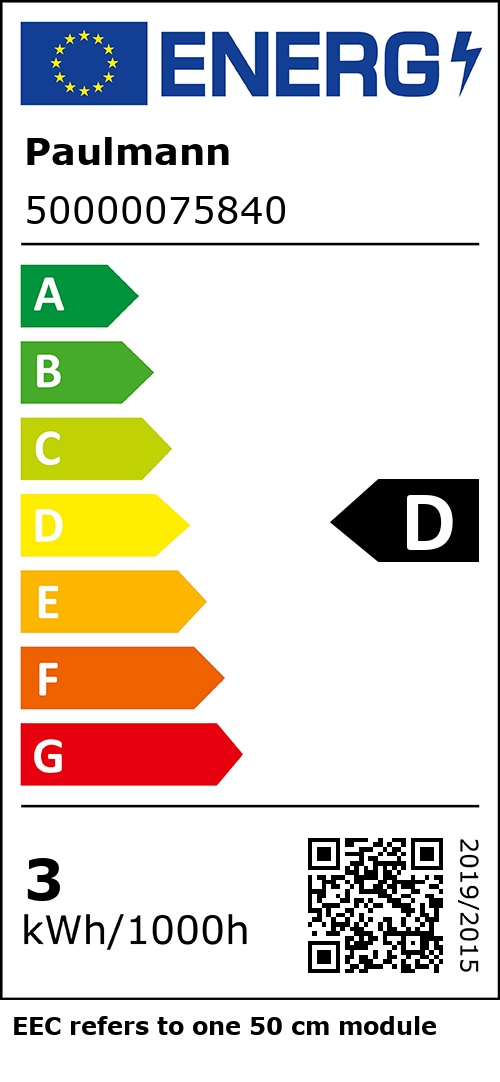 Energielabel für Artikel Paulmann 76018