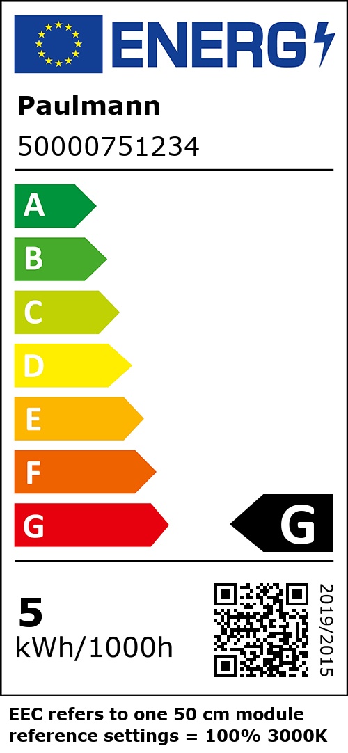 Energielabel für Artikel Paulmann 76020