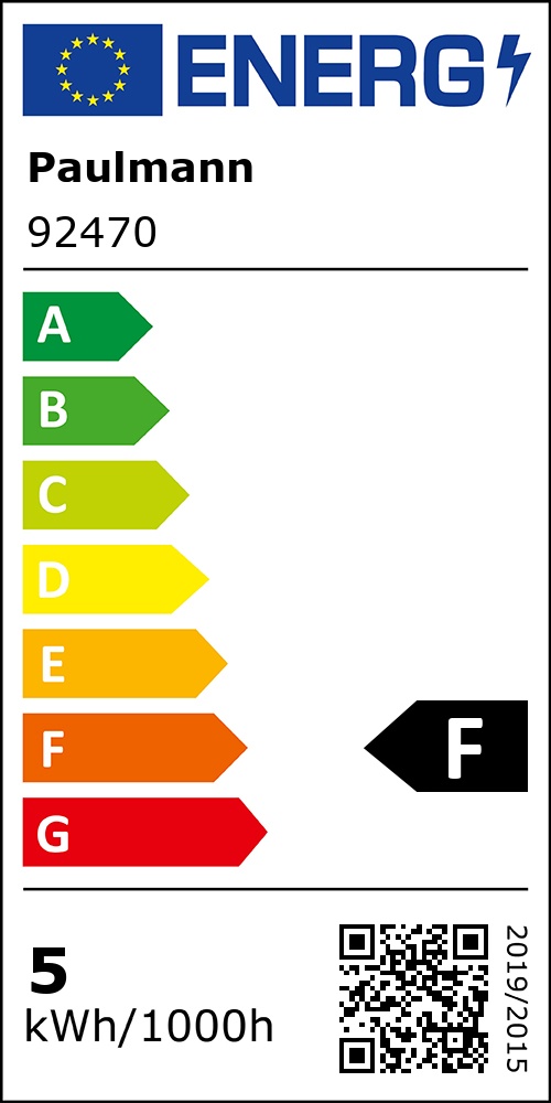 Energielabel für Artikel Paulmann 92470