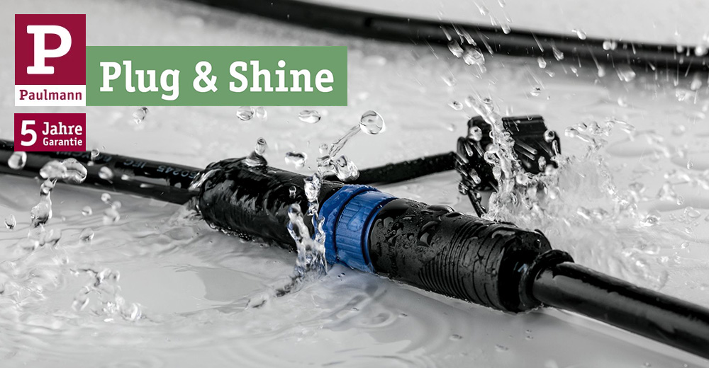 24V Gartenbeleuchtungssystem Paulmann Plug & Shine