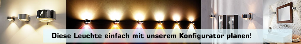 PUK Wandleuchte konfigurieren