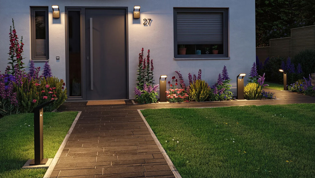 Mit der richtigen Außenbeleuchtung Garten, Terrasse & Hauseingang stimmungsvoll beleuchten