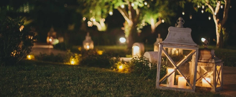 Beleuchtung Garten ohne Strom
