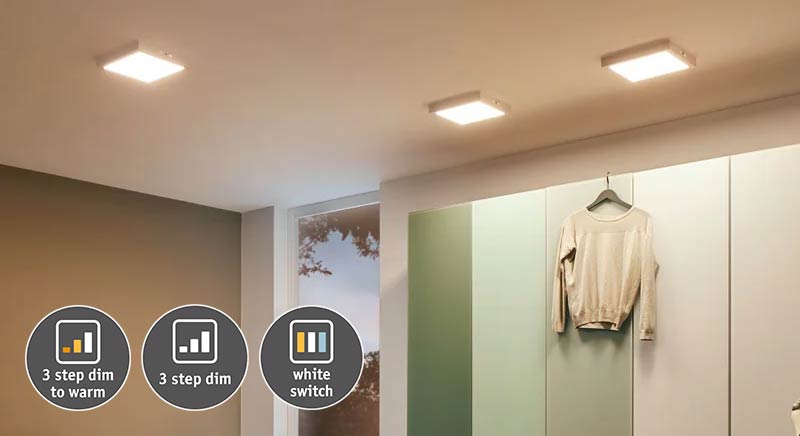 LED Aufbaupanel mit 3-step-dim Funktion