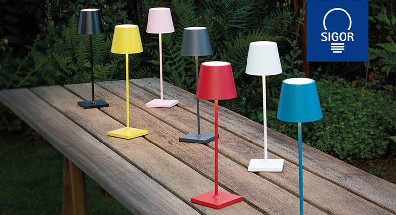 Nuindie Akku Tischleuchten für den Balkon online kaufen