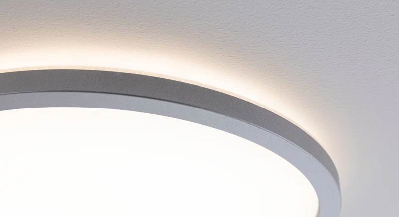 LED Panel mit Backlight Effekt