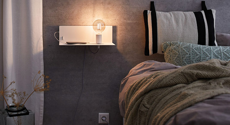 Leselampen für Bett und Wand