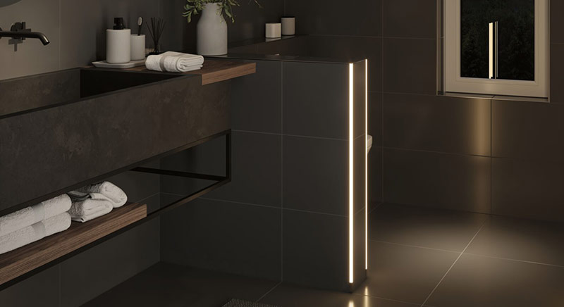 Paulmann LumiTiles Frame-Profil Fliesenprofil indirektes Licht