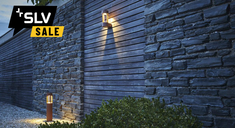 SLV RUSTY® Außenleuchten rostoptik