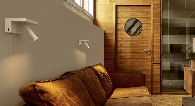 Wandleuchte mit Schalter