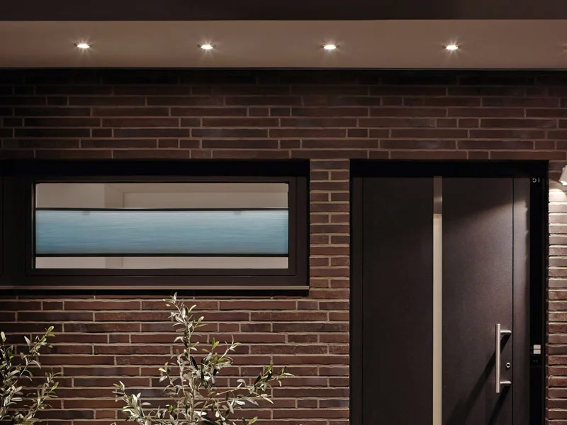 Einbaustrahler für den Außenbereich