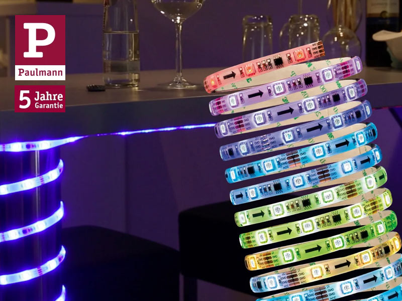 LED Lauflicht Streifen mit Lichteffekten