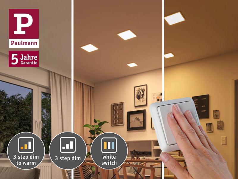 LED Panel mit 3-Step-Dim Technologie