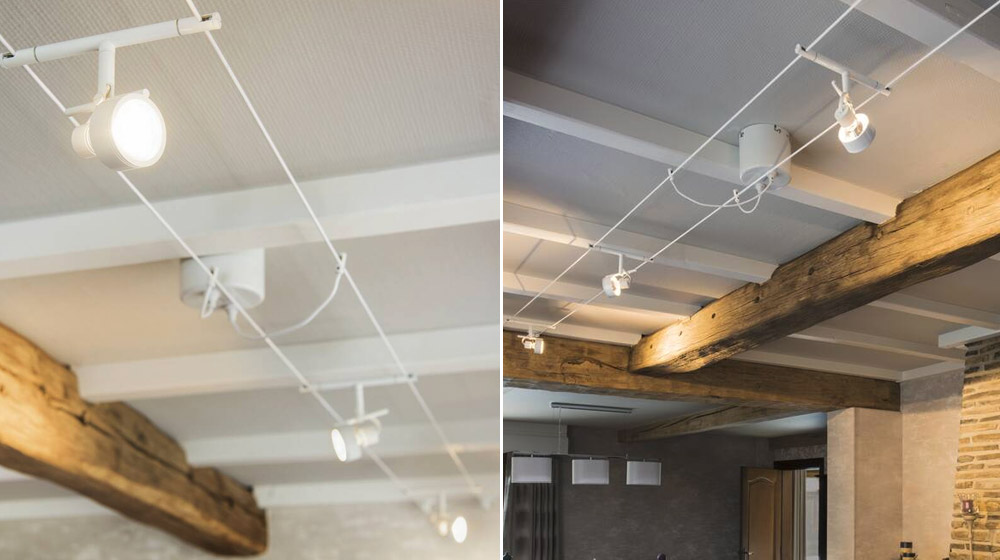 Tenseo Niedervolt Seilsystem von SLV