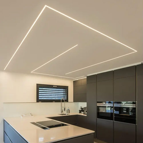 LED Aluprofil Rigips Deckeneinbauprofil LED Aluprofil Rigips Deckeneinbauprofil