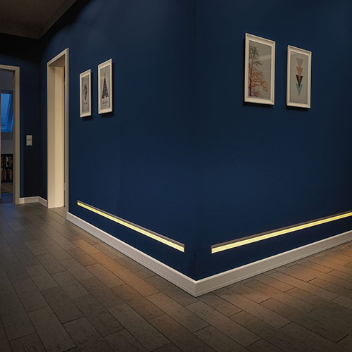 LED Einbauprofil Wandprofil für Gipskartonplatten LED Einbauprofil Wandprofil für Gipskartonplatten