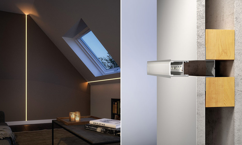 Trockenbauprofil für die Wand