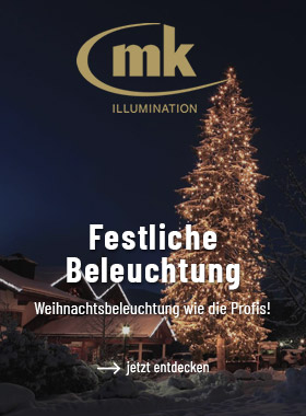 Weihnachtsbeleuchtung von MK-Illuminiation