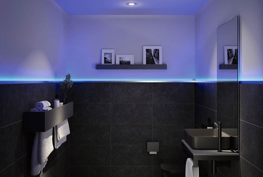 Fliesen-Beleuchtung für Bad und Küche