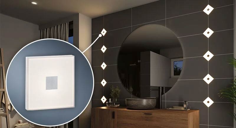 Paulmann LumiTiles LED Fliesen Square