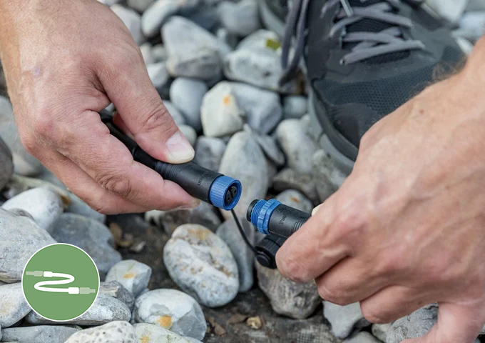 Plug & Shine Kabelsystem