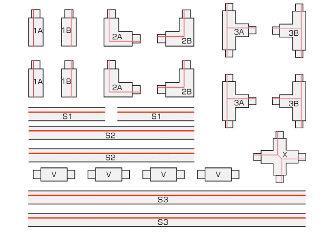 Planungshilfe 1-Phasen Schienensystem