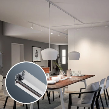 URail reinweiß Schienensystem