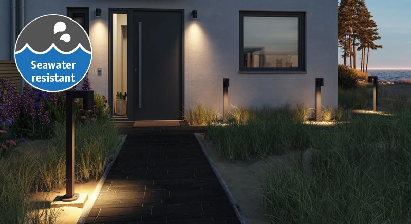 Seewasserfeste und Seewasserbeständige Außenlampen