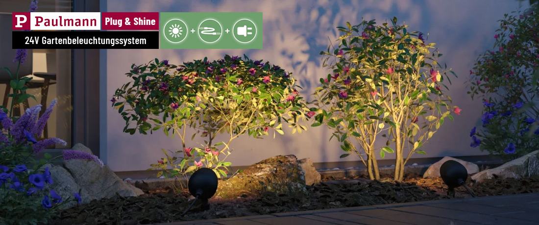 Paulmann Plug & Shine 24V Gartenbeleuchtungssystem