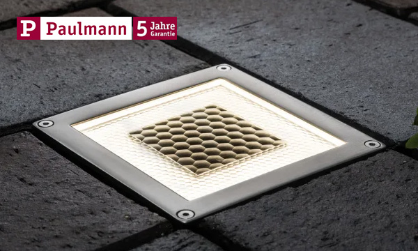 Paulmann Cube Solar LED-Bodeneinbauleuchte IP67