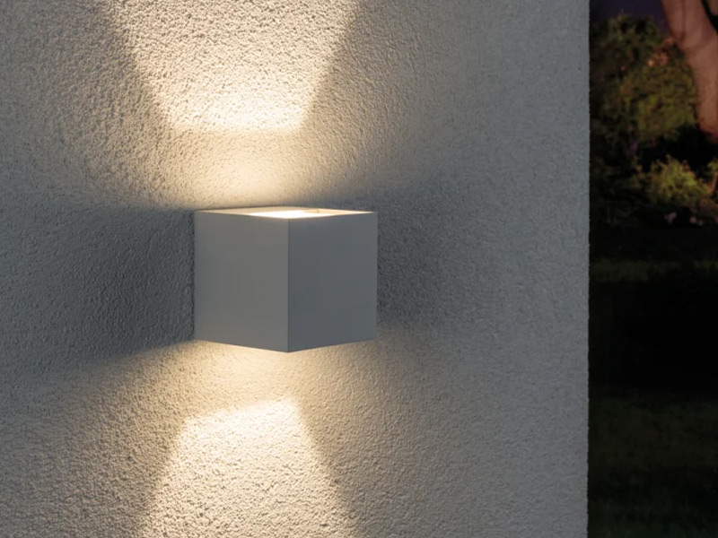 Außenwandleuchten Weiß