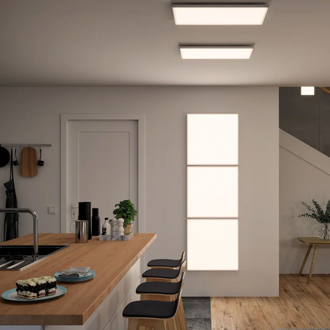 Paulmann Velora LED-Panel eckig mit warmweißer Lichtfarbe Paulmann Velora LED-Panel eckig