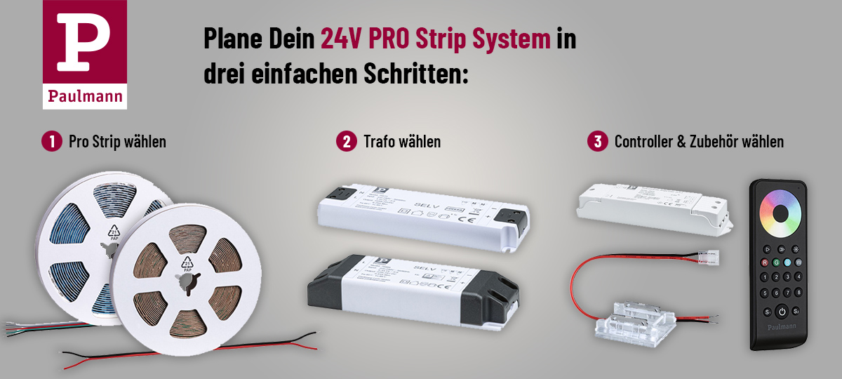 Planung Paulmann 24V Pro Strip