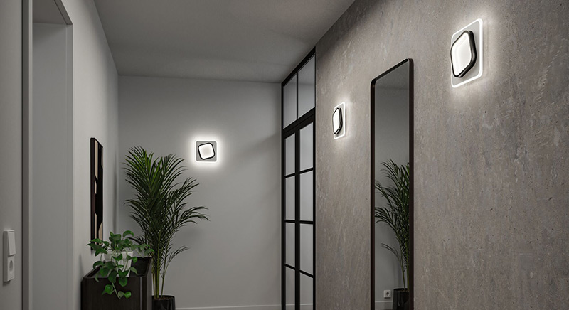 Moderne Design Wandleuchten für indirekte Beleuchtung im Esszimmer