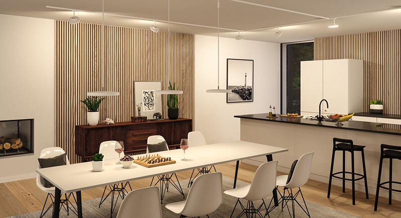 Lampen Schienensysteme für optimale Esstischbeleuchtung