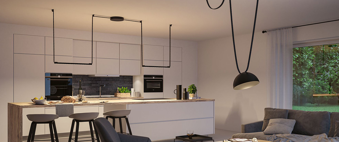 ULine Gurt-Lichtsystem für eine moderne und stilvolle Beleuchtung in der Küche