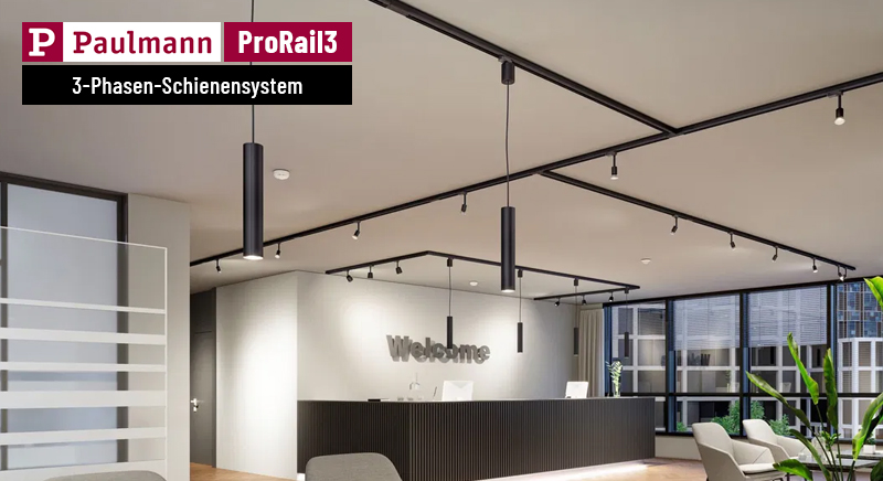 Paulmann ProRail 3-Phasen Stromschienen