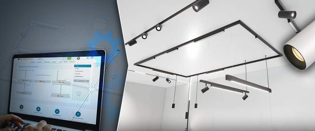 Online Konfigurator Eutrac 3-Phasen Schienensystem