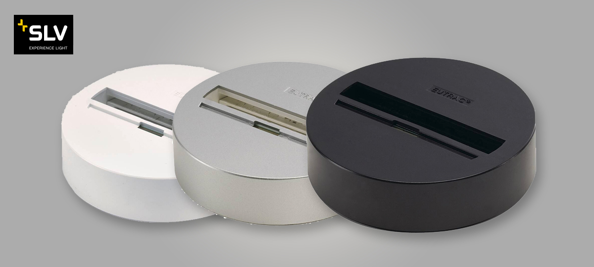 Aufbauadapter für 3-Phasen Leuchten - Schienenstrahler als normale Deckenleuchte verwenden