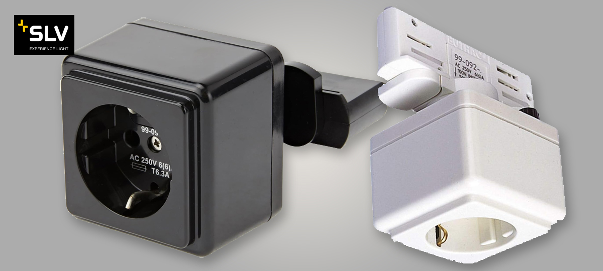 Steckdose für 3-Phasen Stromschiene