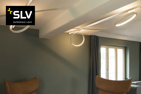 SLV DALI 3-Phasen Strahler