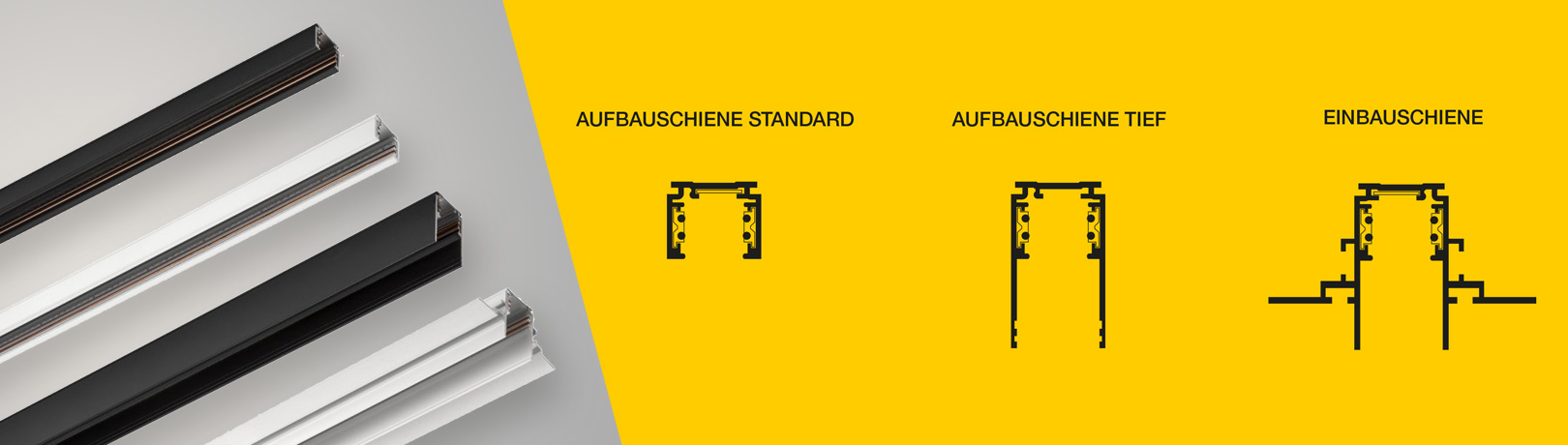 SLV 48 V-System Niedervolt Schienensystem