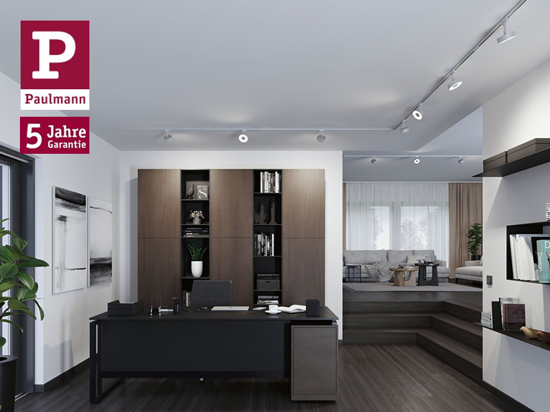 Paulmann URail Schienensystem in chrom matt