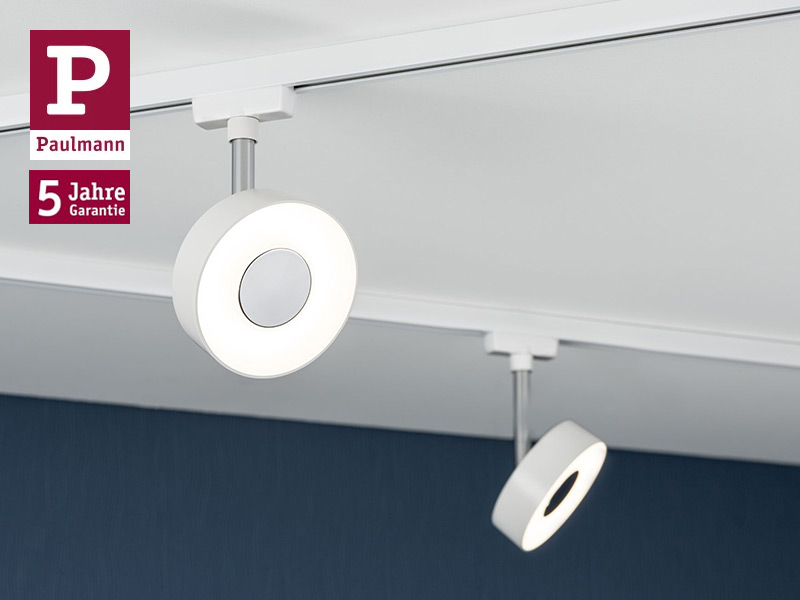 Paulmann URail LED-Spots in Weiß