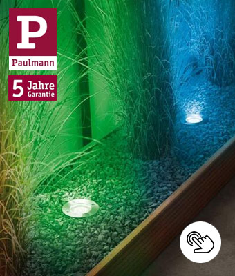 Smarte Gartenbeleuchtung von Paulmann