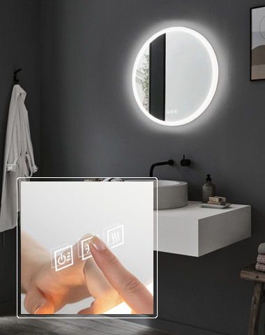 Touchdimmer Badezimmer Spiegel