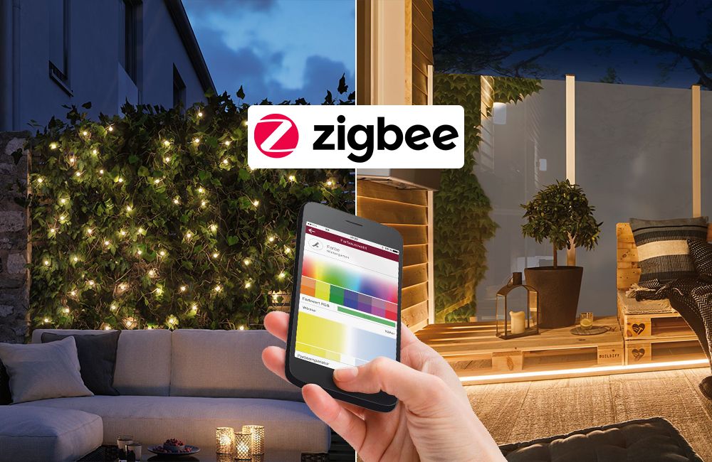 Smarte Außenleuchten via ZigBee steuern